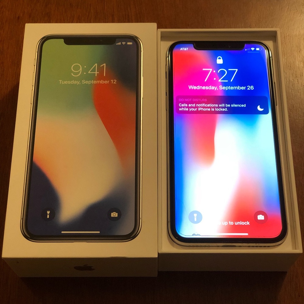 🎉SOLD🎉 iPhone X 64gb - AT&T- Silver